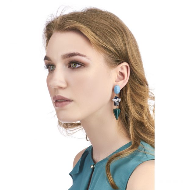 Golovina accessories gemstone jewellery gigi earrings
