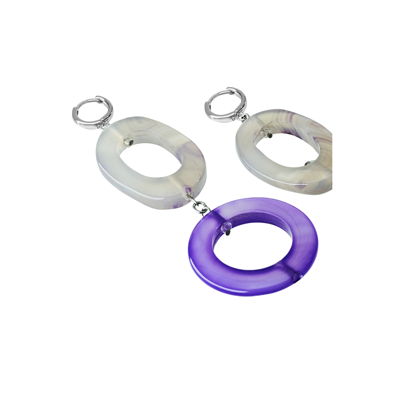 Golovina accessories ювелирная бижутерия серьги Gwyneth из натуральных камней