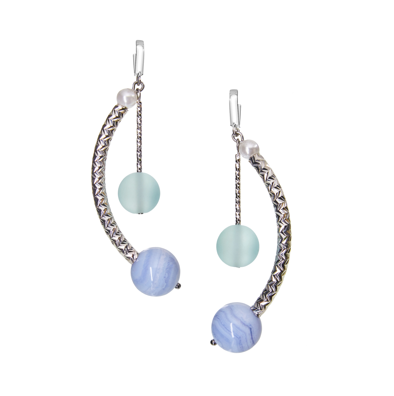 Golovina accessories gemstone jewellery ameli earrings