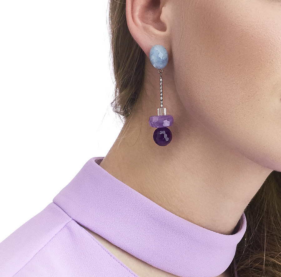 Golovina accessories gemstone jewellery anita earrings