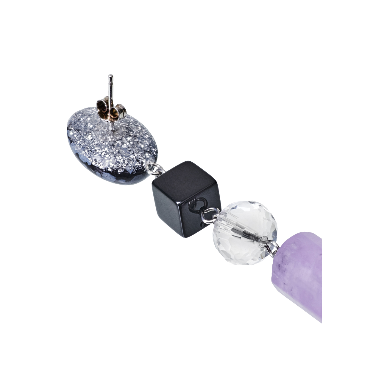 Golovina accessories ювелирная бижутерия серьги celestia из натуральных камней