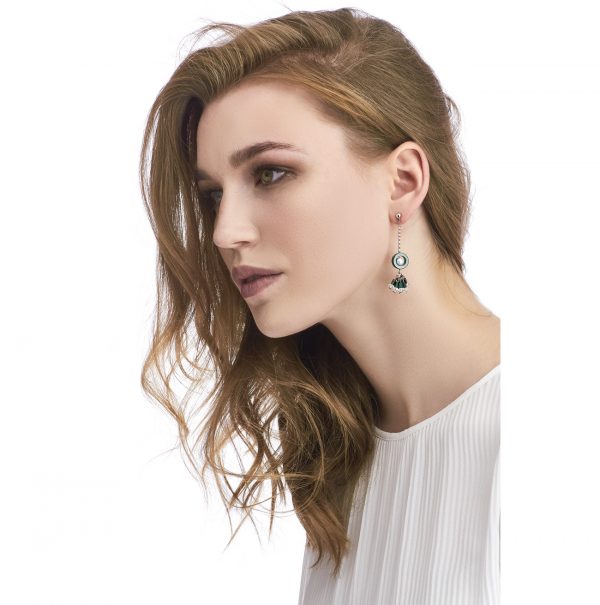 Golovina accessories gemstone jewellery daisy earrings