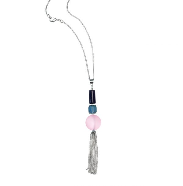 Golovina accessories ювелирная бижутерия колье Delia pink из натуральных камней