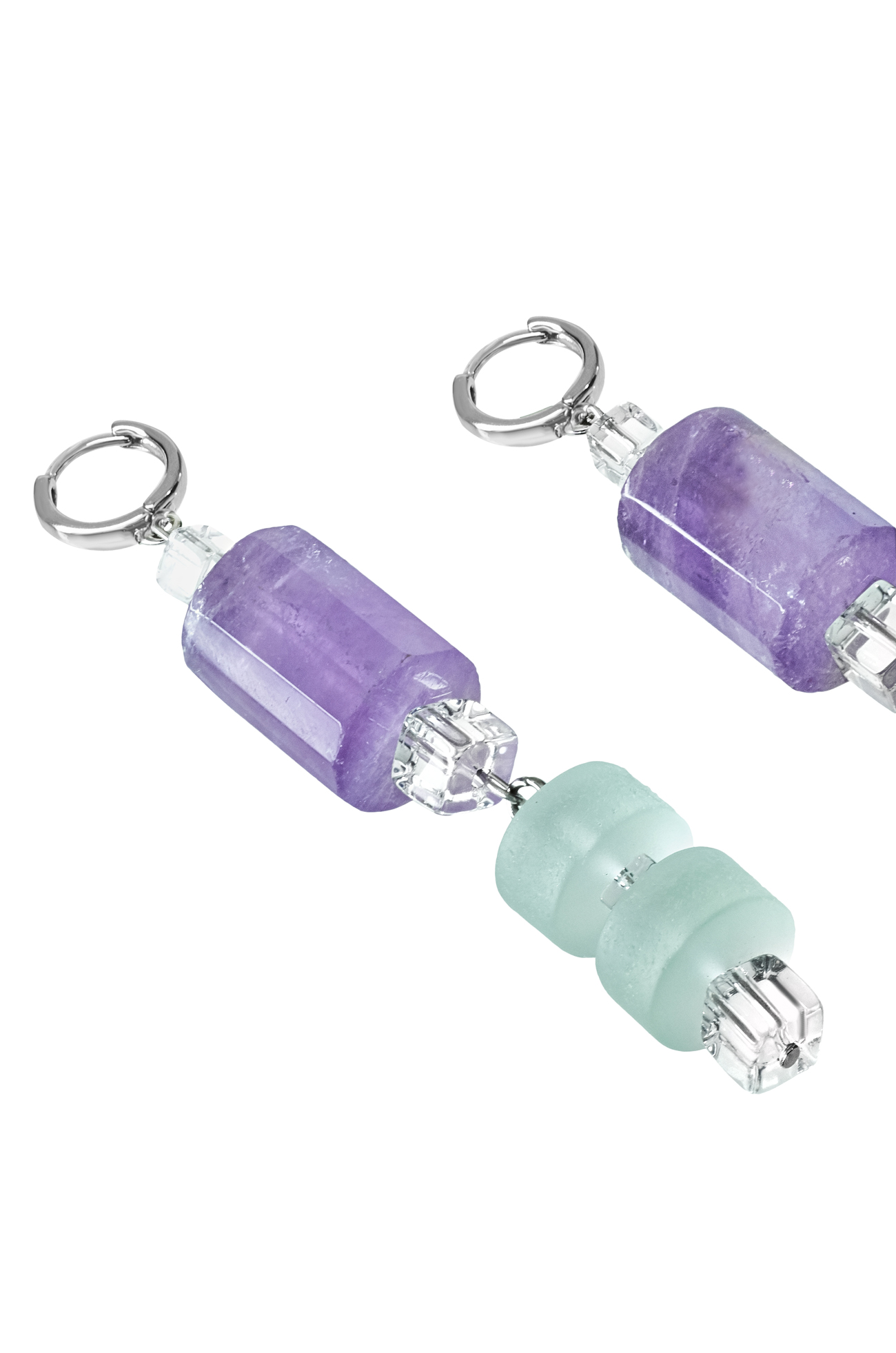 Golovina accessories ювелирная бижутерия серьги Giselle из натуральных камней