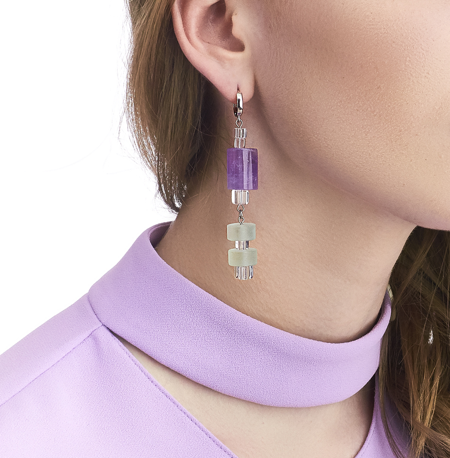 Golovina accessories ювелирная бижутерия серьги Giselle из натуральных камней