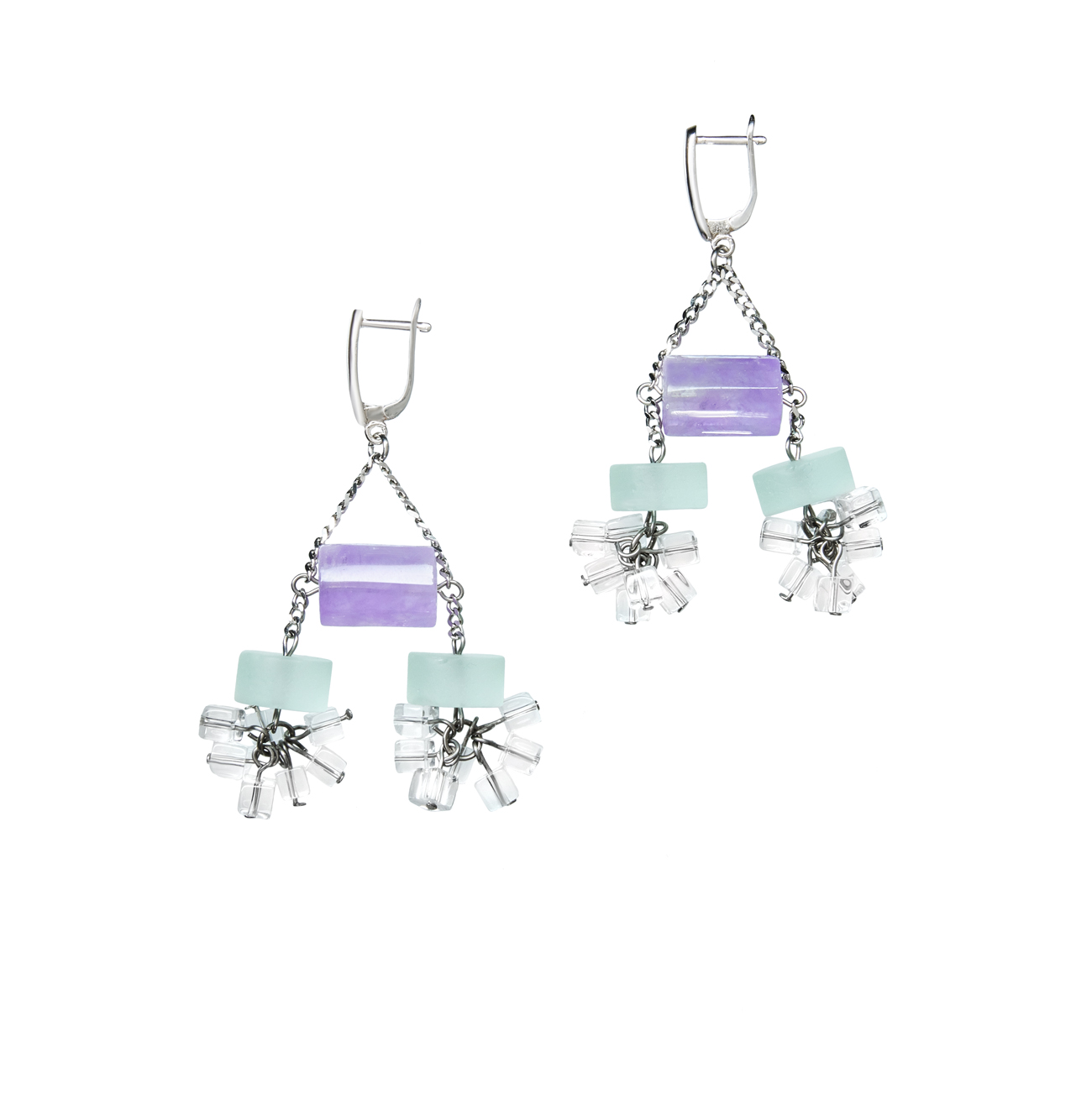 Golovina accessories ювелирная бижутерия серьги Lilian из натуральных камней