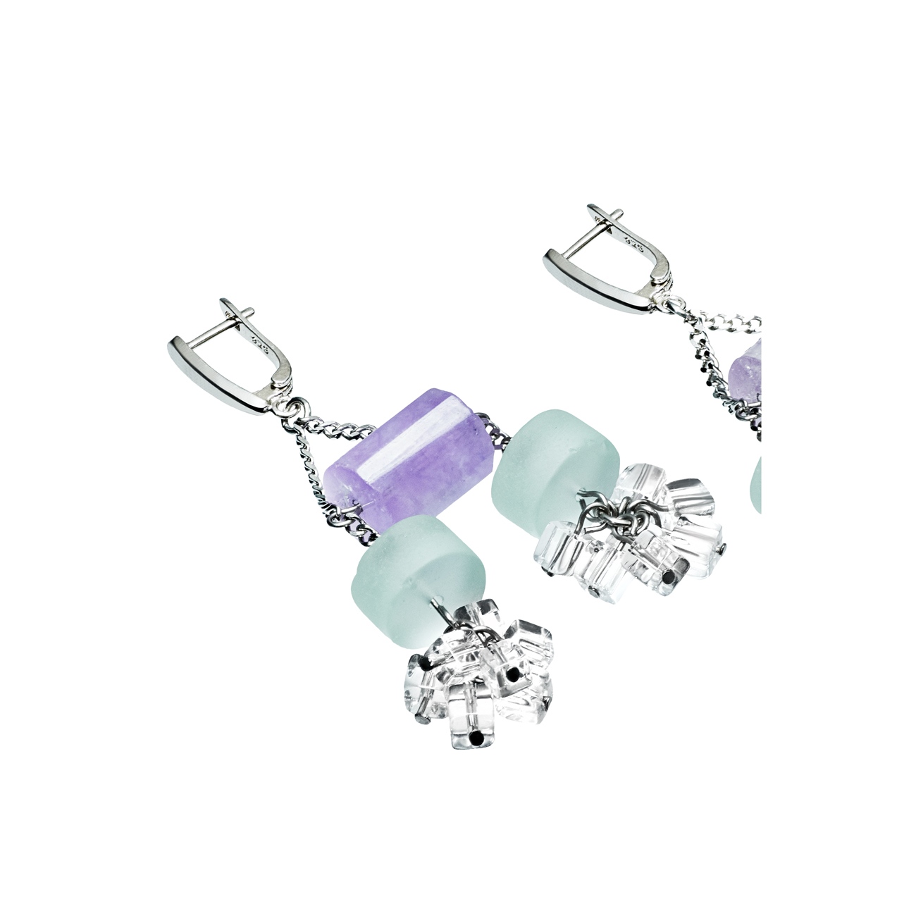 Golovina accessories ювелирная бижутерия серьги Lilian из натуральных камней