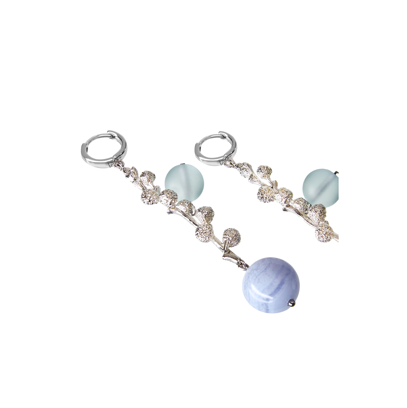 Golovina accessories ювелирная бижутерия серьги Nola из натуральных камней