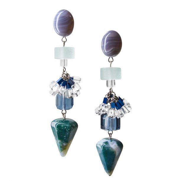 Golovina accessories gemstone jewellery selena earrings