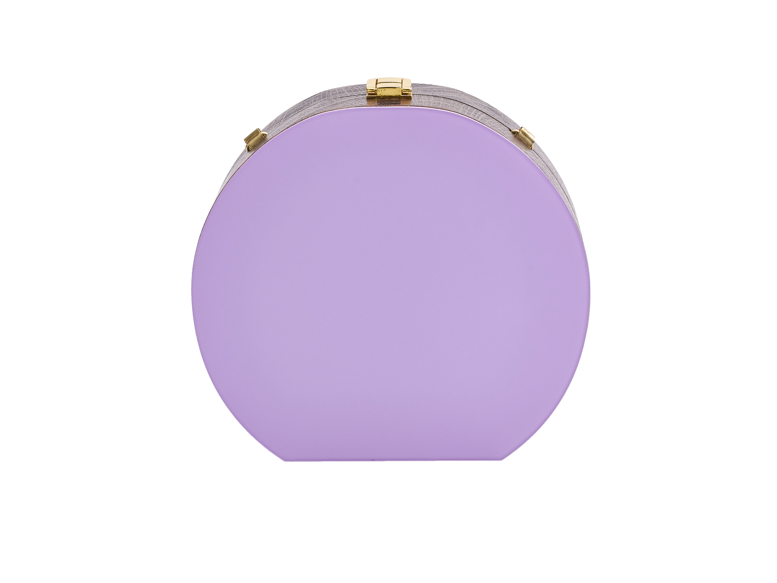 Golovina match ball clutch bag violet and blue